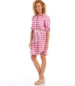 Check Shirtdress