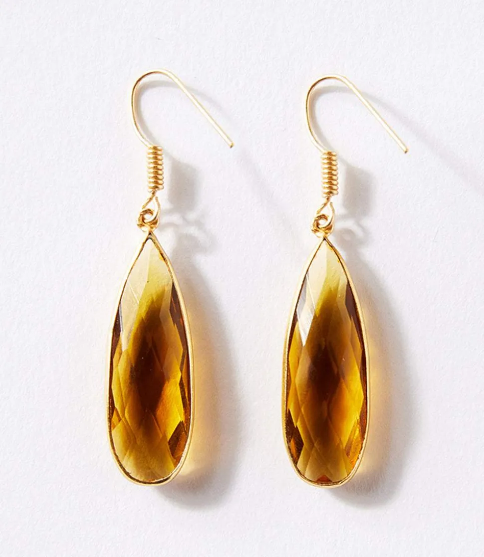 Citrine Quartz Earrings