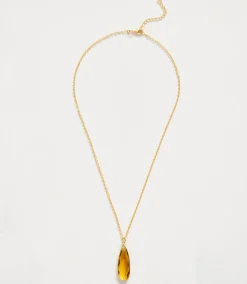 Citrine Quartz Necklace