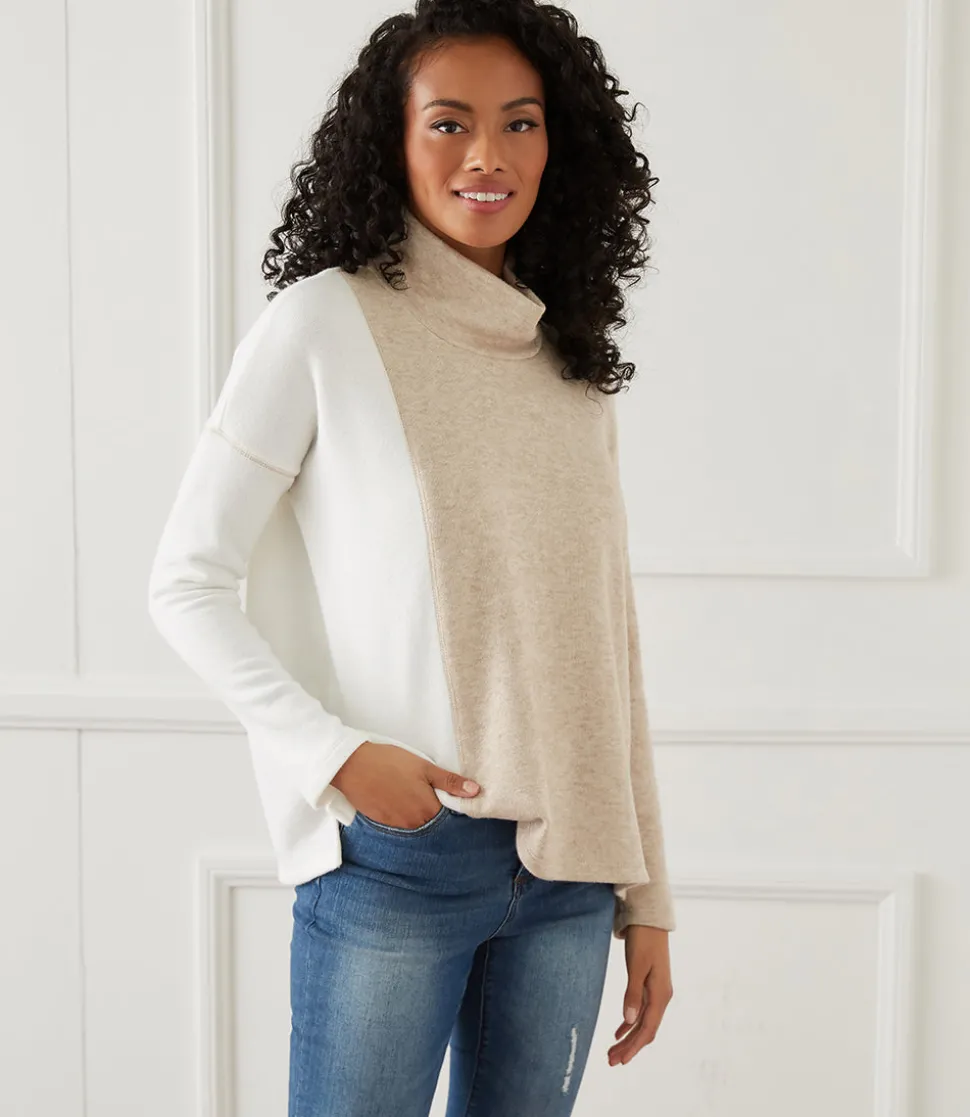 Colorblock Turtleneck
