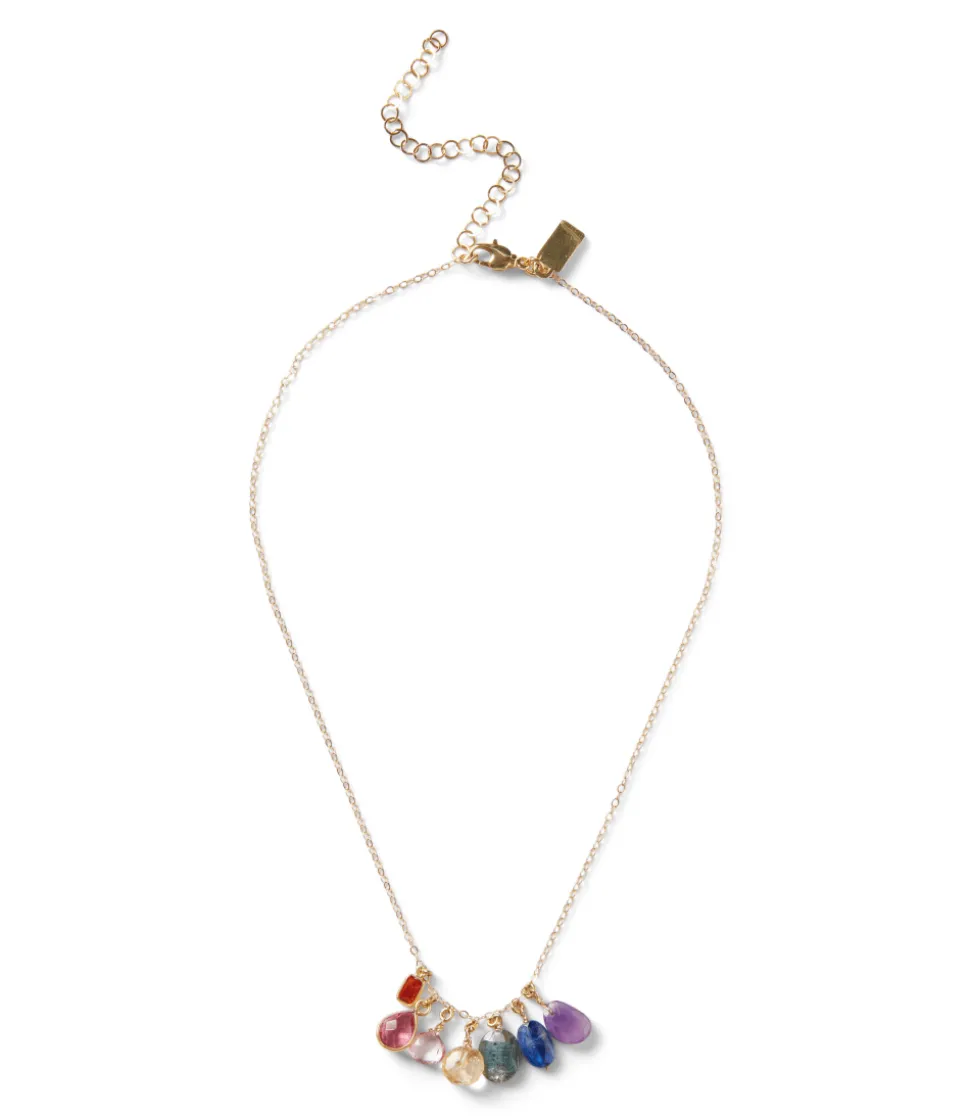 Colorful Gemstone Necklace
