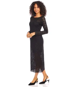 Column Lace Dress