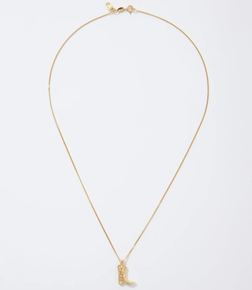 Cowboy Boot Necklace