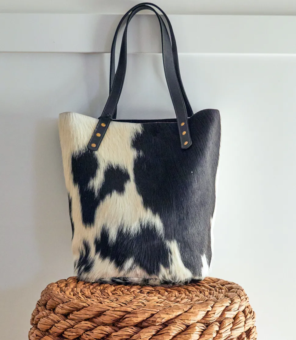 Cowhide Tote