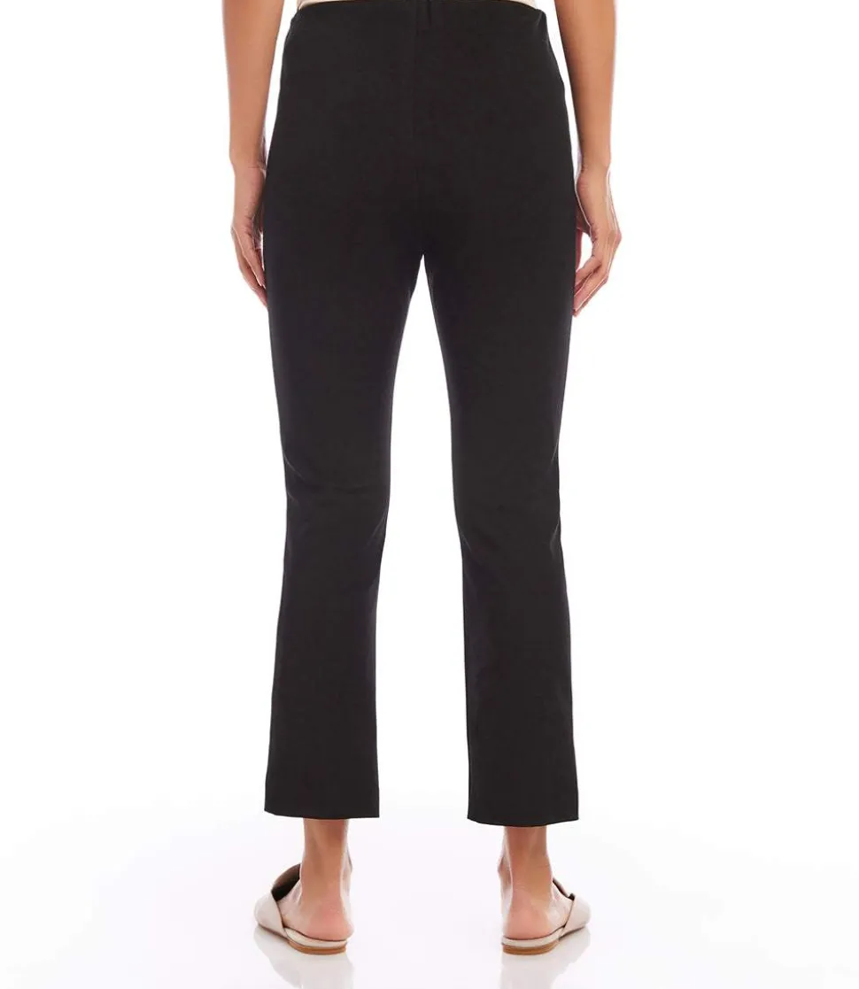 Cropped Pintuck Pants