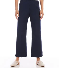 Cropped Wide Leg Pants