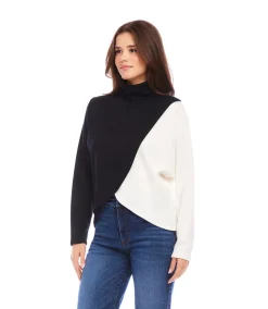 Crossover Colorblock Top