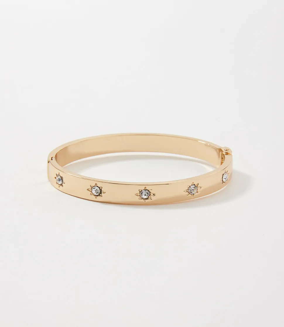 Crystal Starburst Bangle