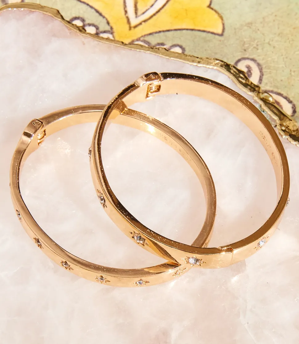 Crystal Starburst Bangle