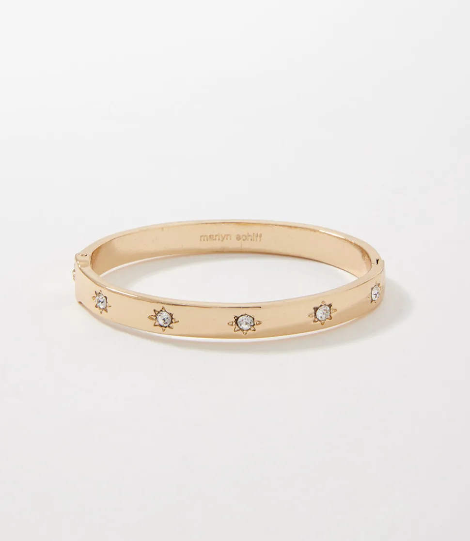 Crystal Starburst Bangle
