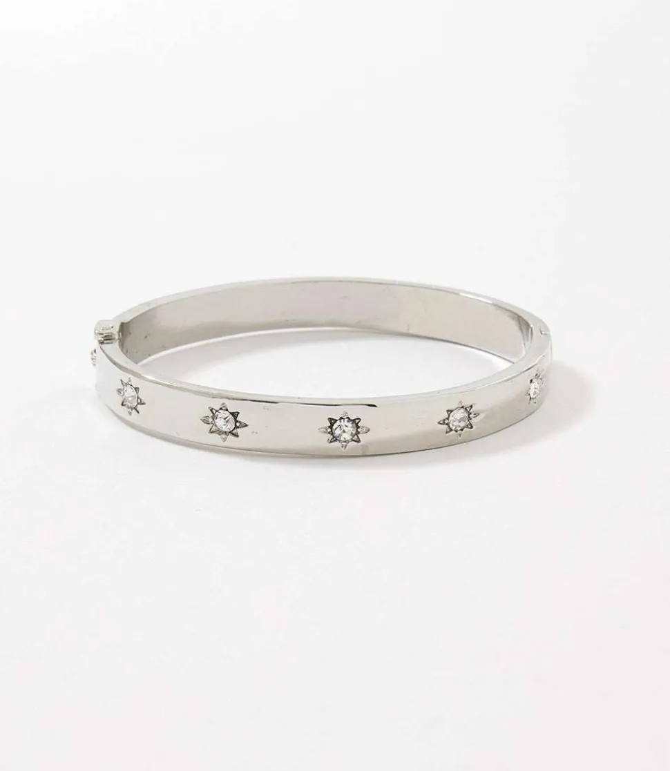 Crystal Starburst Bangle
