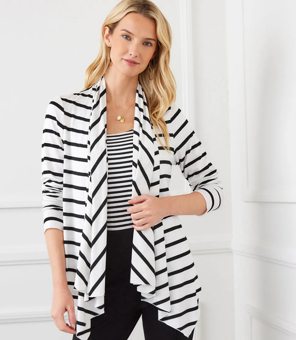 Drape Front Cardigan