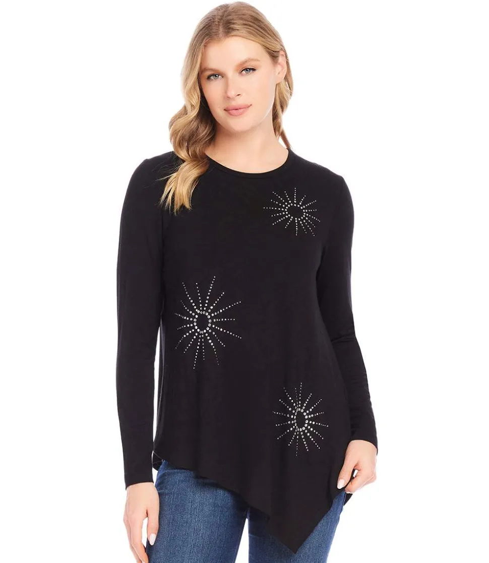 Embellished Asymmetric Top