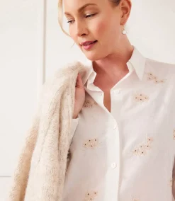 Embellished Button Up Shirt