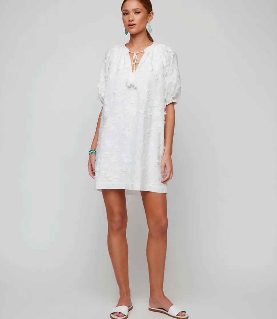 Embroidered Tassel Dress
