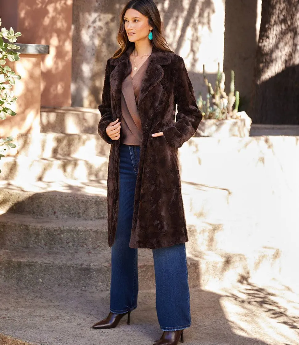 Faux Fur Coat