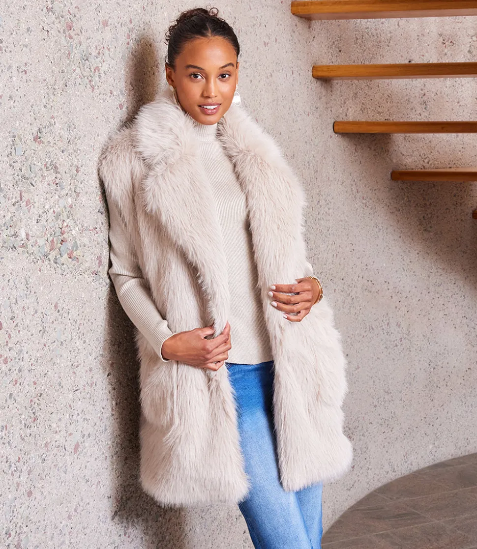Faux Fur Vest