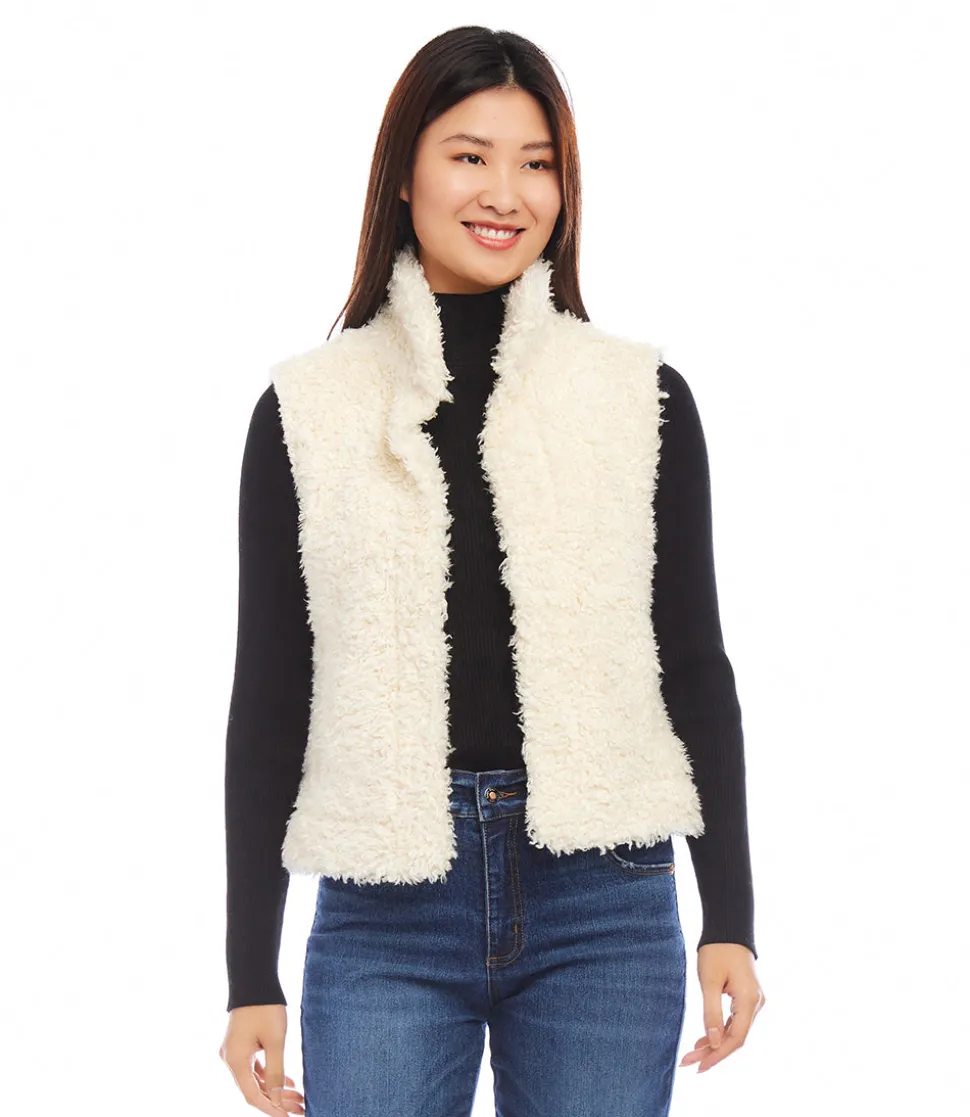 Faux Shearling Vest