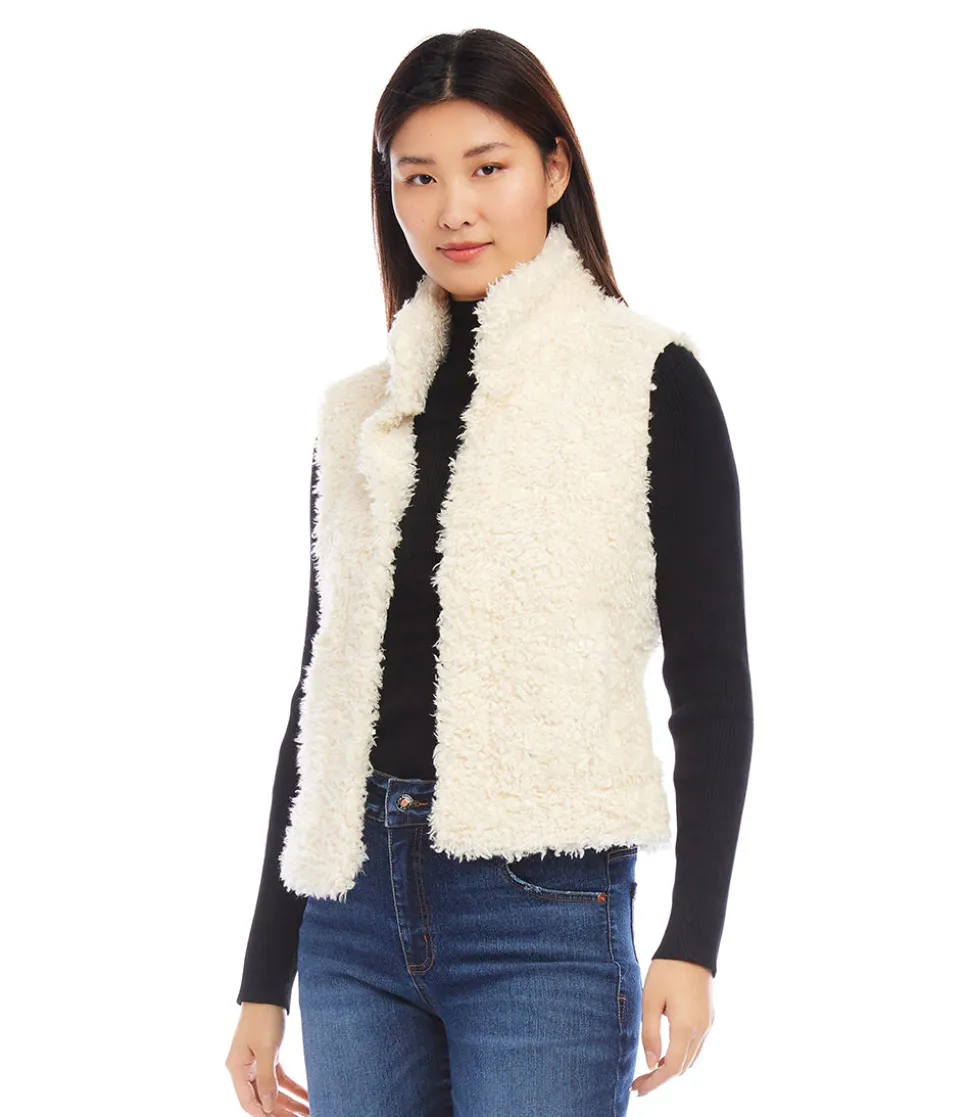 Faux Shearling Vest