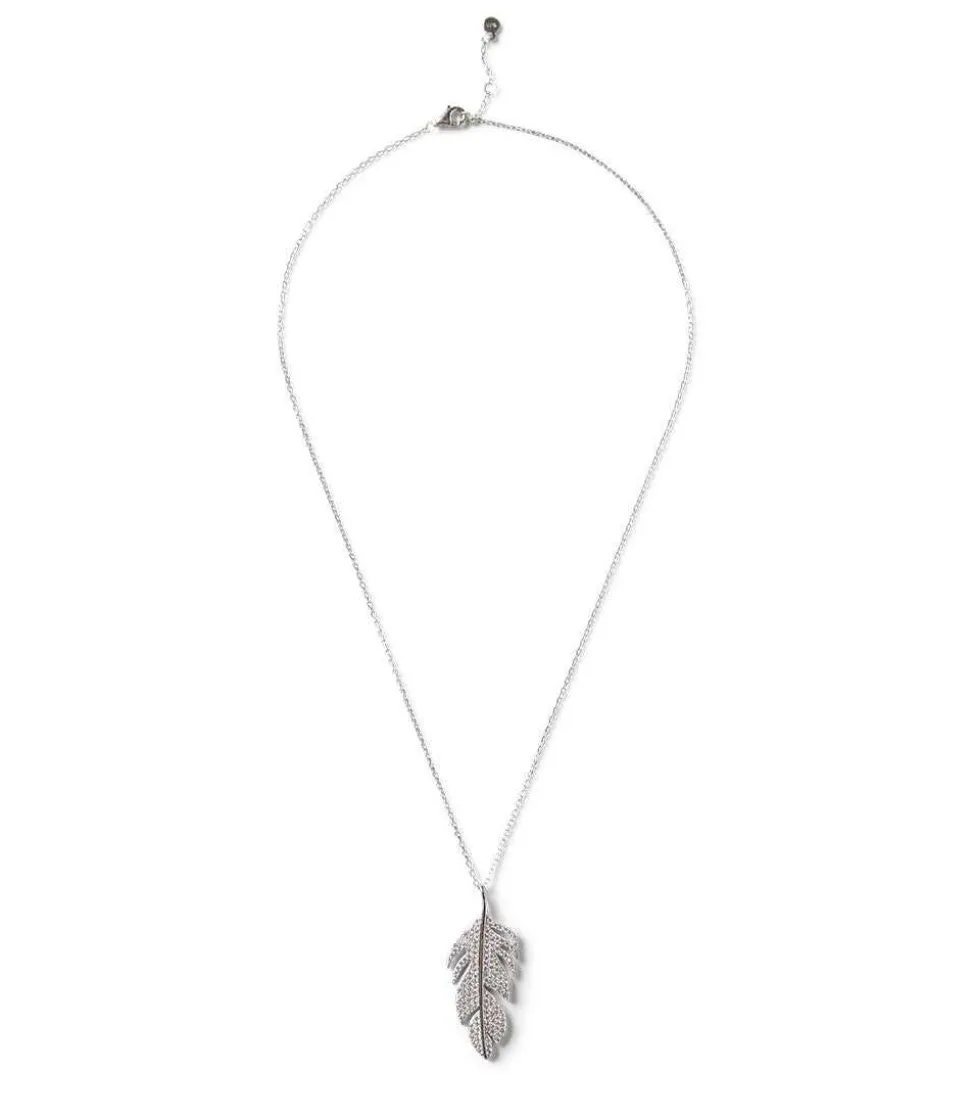Feather Pendant Necklace