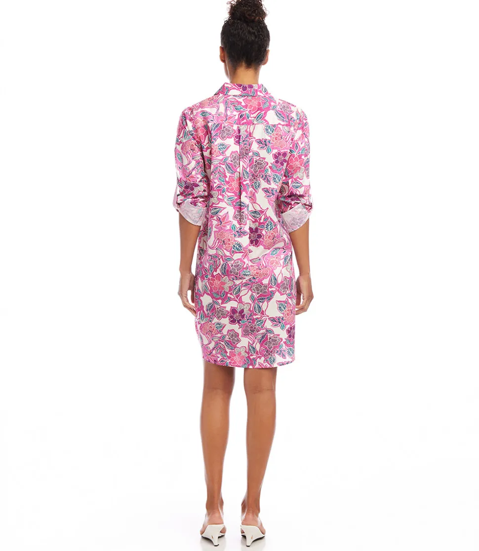 Floral Shirtdress