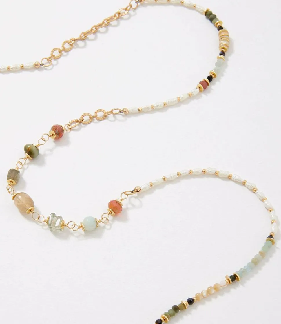 Gemstone Collage Necklace