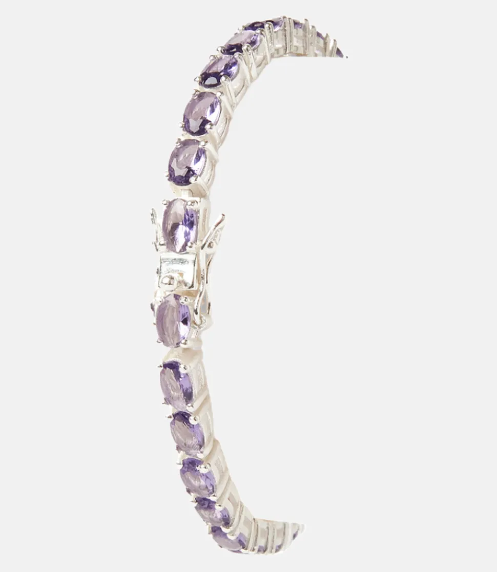 Gemstone Tennis Bracelet
