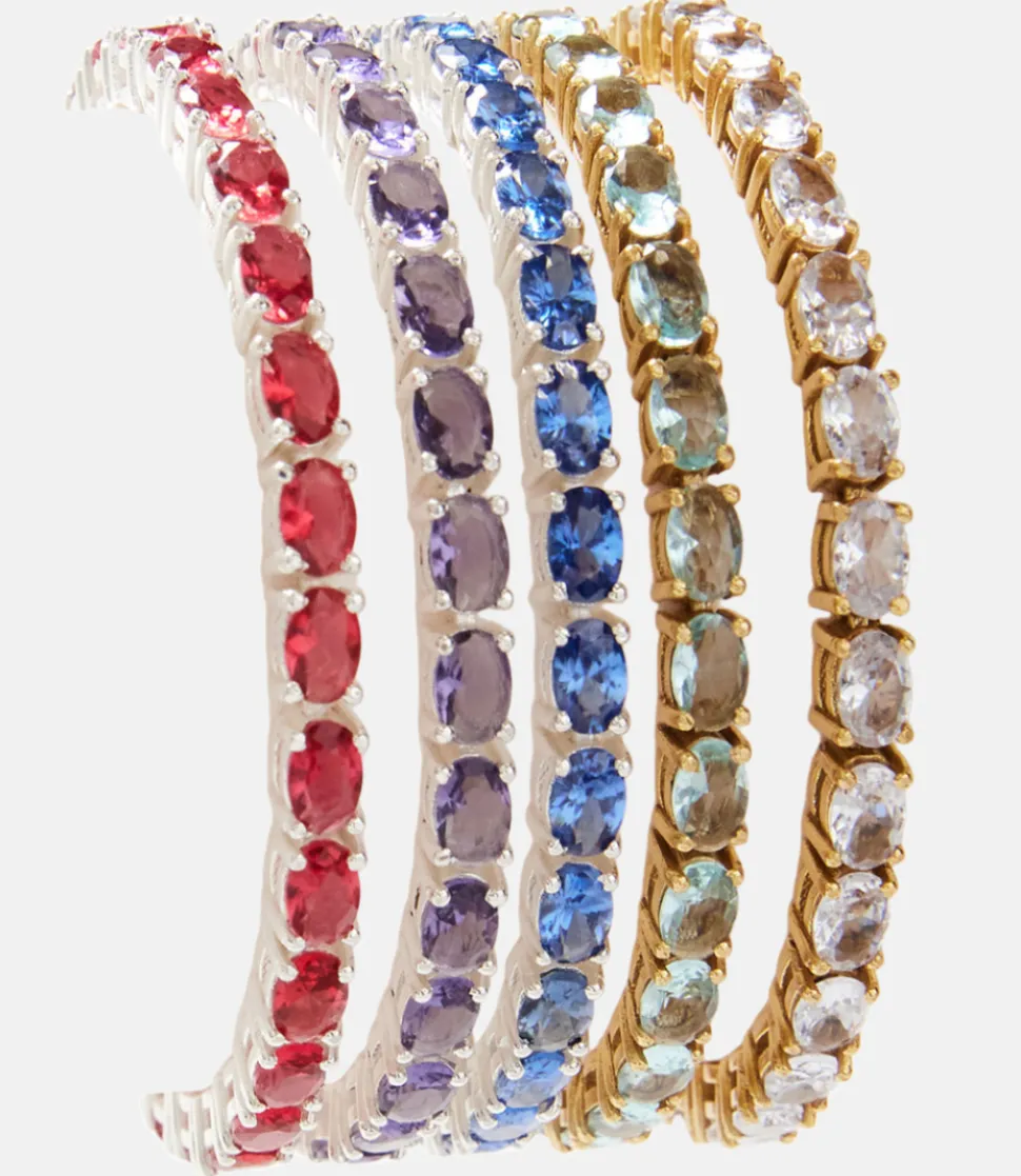 Gemstone Tennis Bracelet
