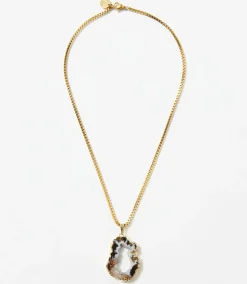 Geode Pendant Necklace