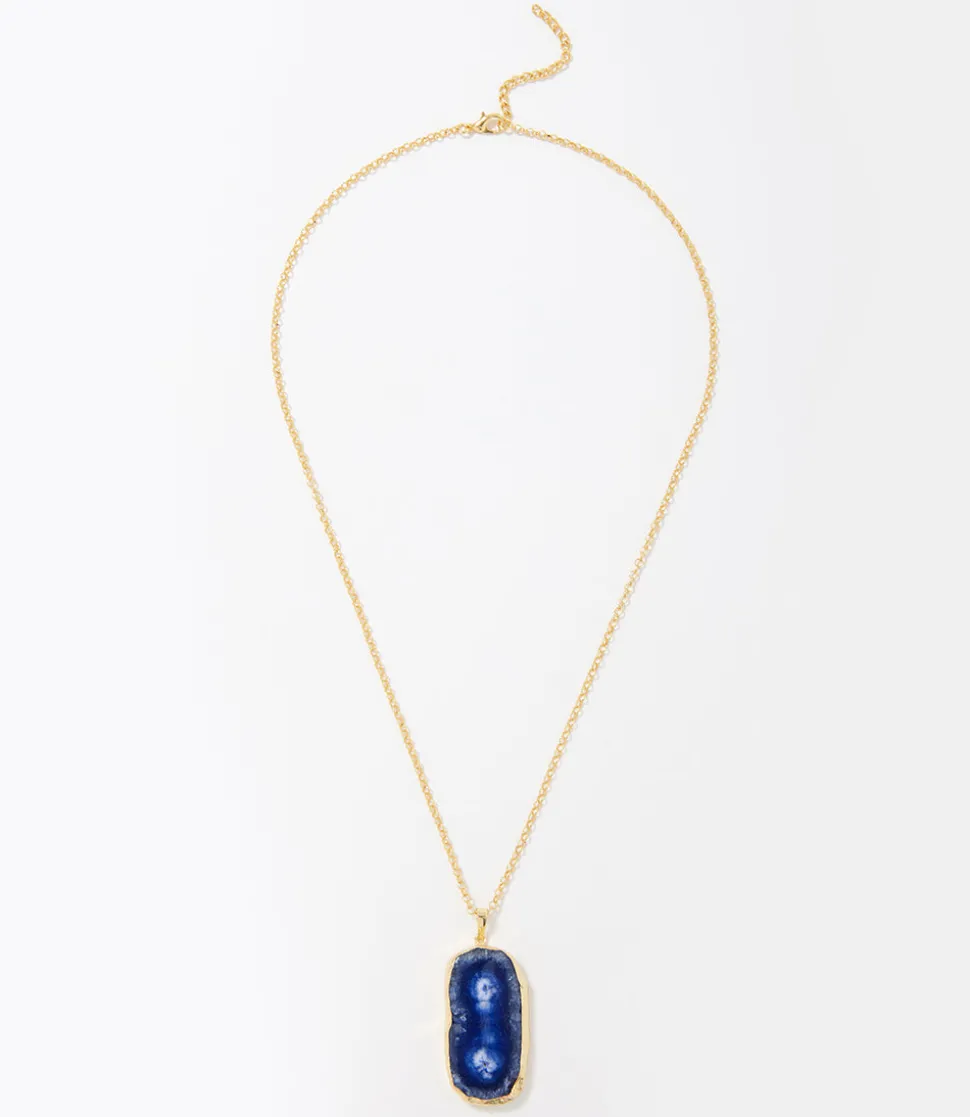 Geode Pendant Necklace