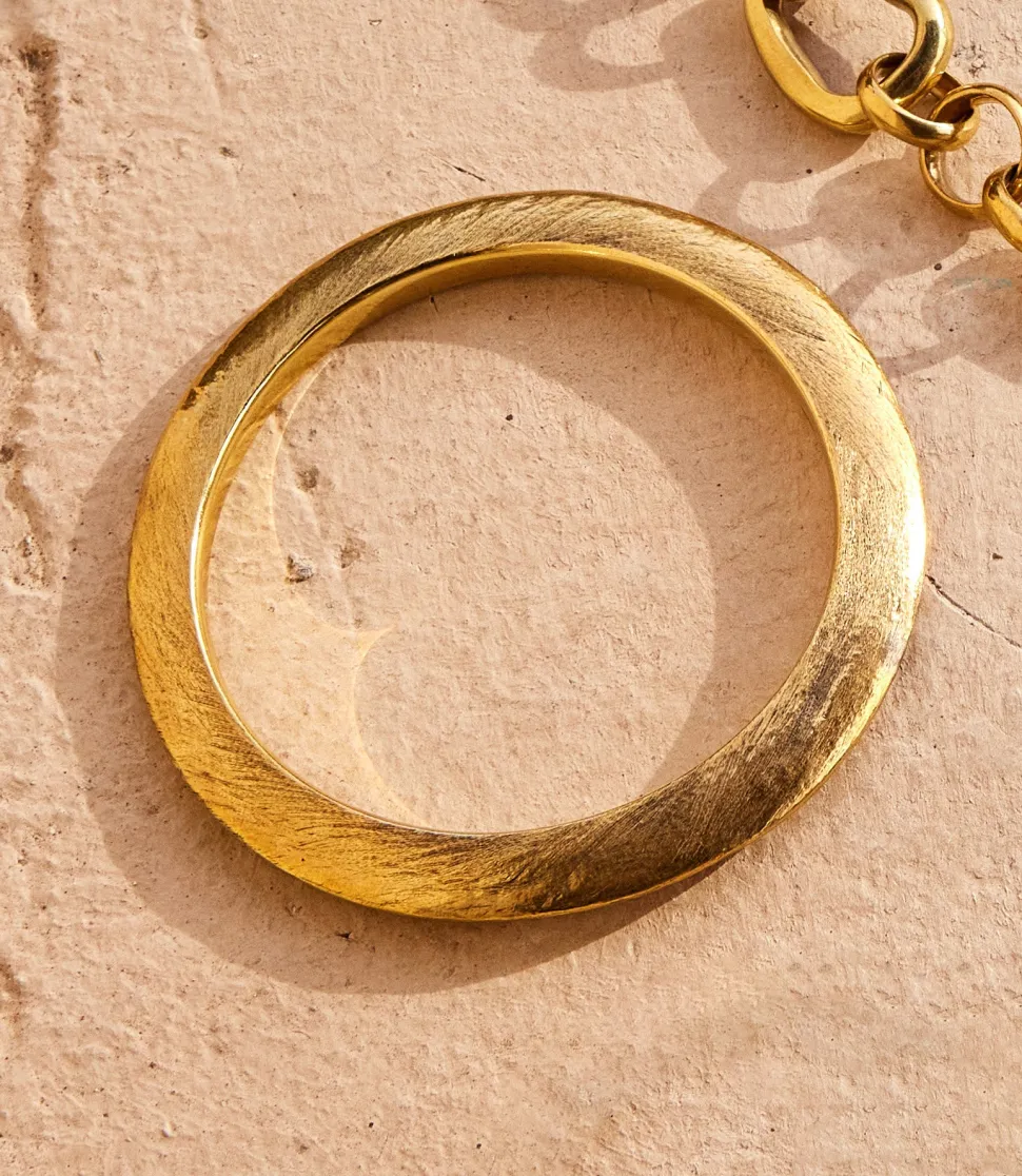 Gold Bangle Bracelet