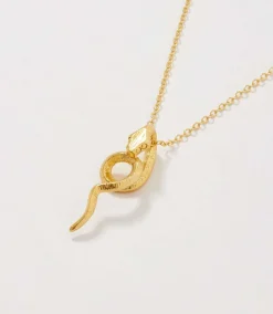 Gold Snake Necklace