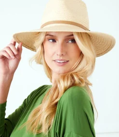 Handwoven Toyo Straw Panama Hat
