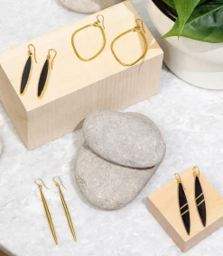 Kenyan Brass Earrings
