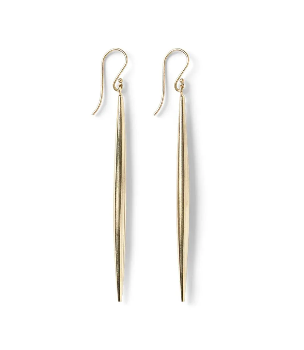 Kenyan Brass Earrings