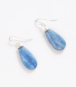 Kyanite Teardrop Earrings