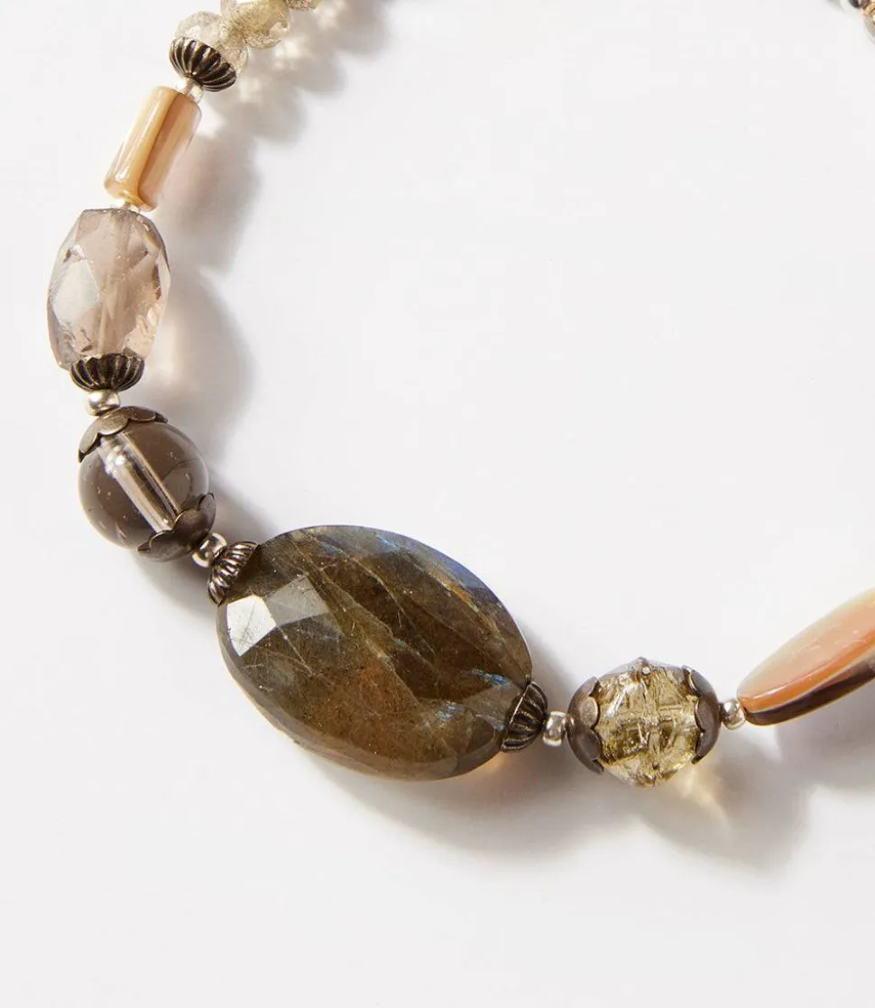 Labradorite Beaded Bracelet