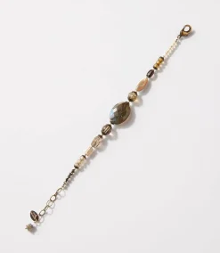 Labradorite Beaded Bracelet