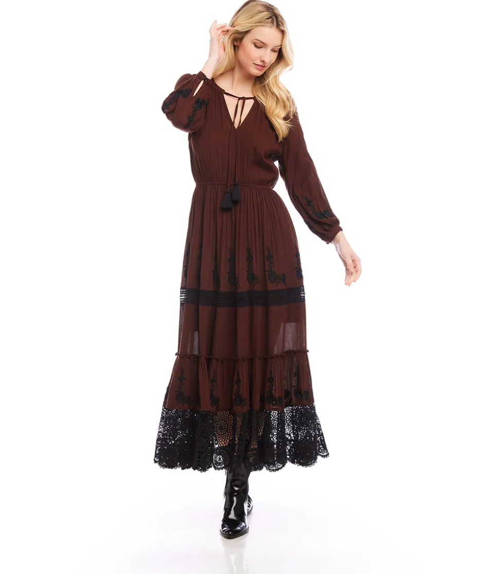 Lace Inset Dress