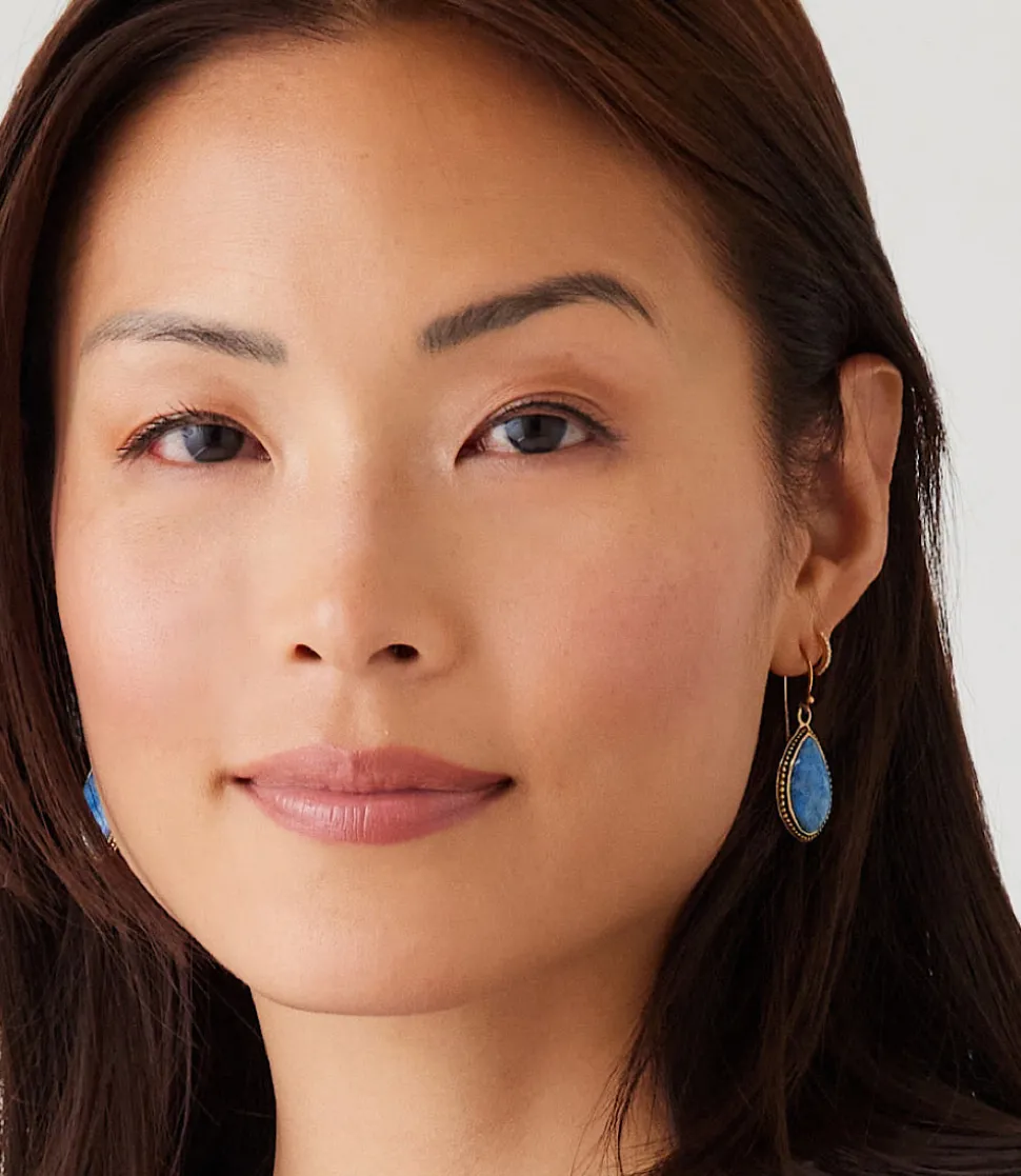 Lapis Drop Earrings