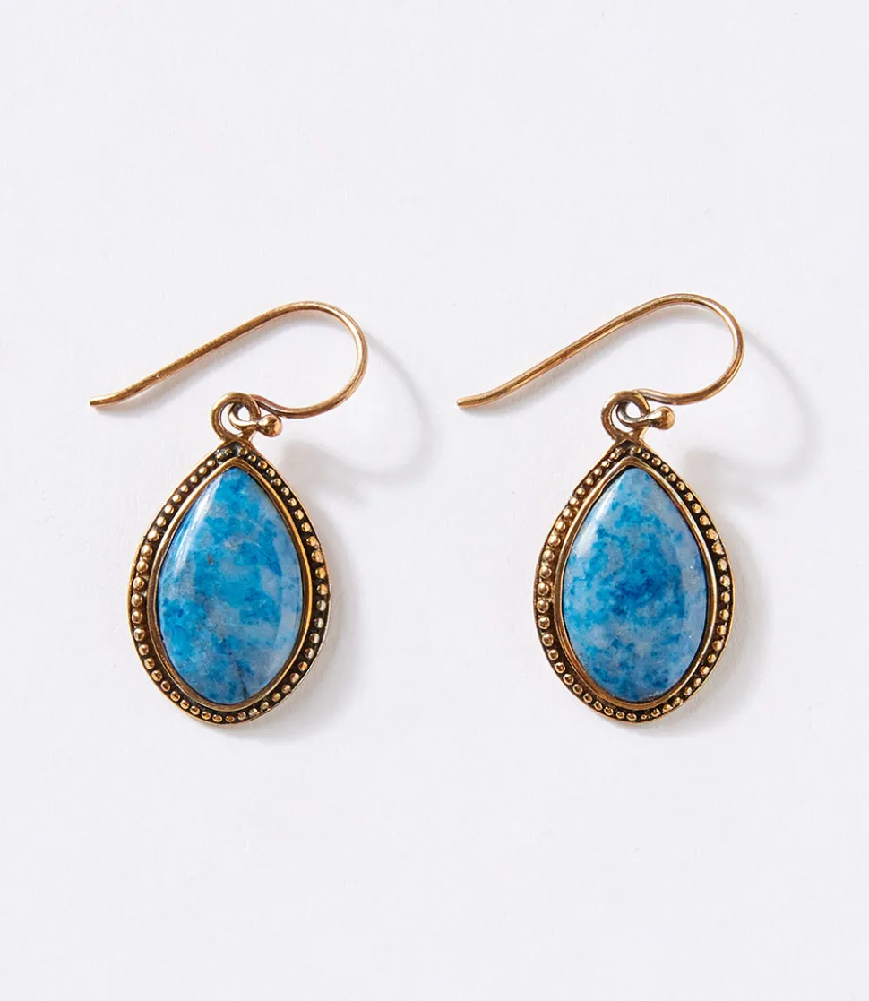 Lapis Drop Earrings