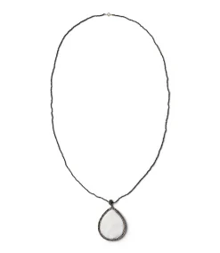 Large Mother of Pearl Pendant Necklace