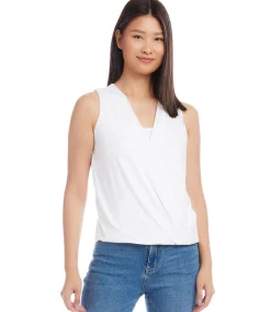 Layered Drape Front Top