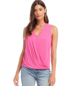 Layered Drape Front Top
