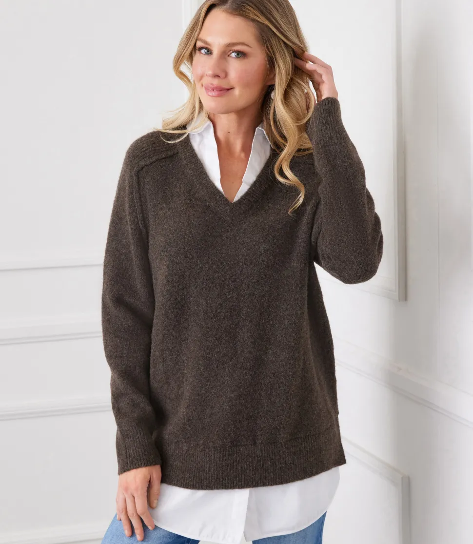 Layered Sweater