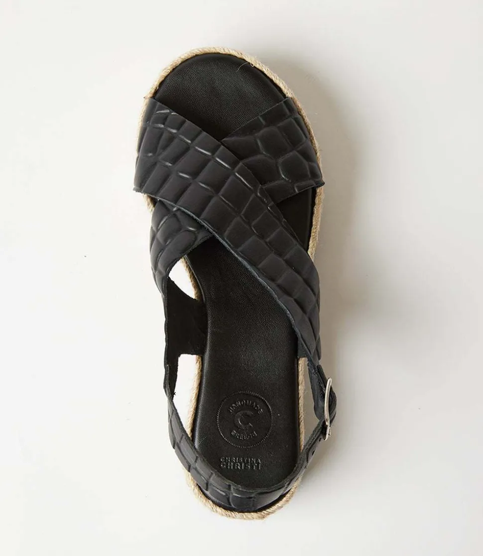 Leather Espadrille Sandals