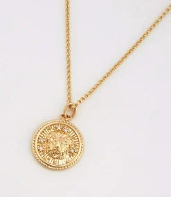 Leo Coin Necklace