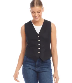 Linen Vest
