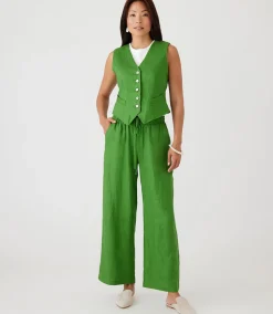 Linen Vest