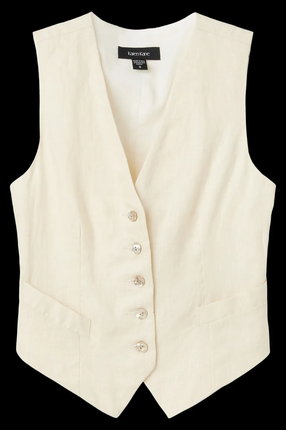 Linen Vest